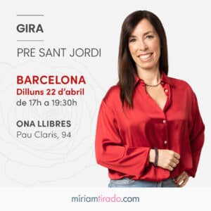 Barcelona - Gira Pre Sant Jordi 2024. Míriam Tirado