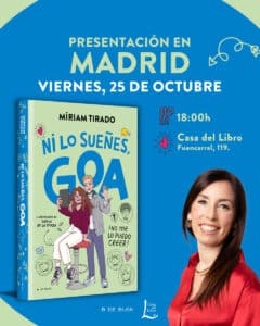 Presentación y firma de libros "Ni lo sueñes Goa" en Madrid