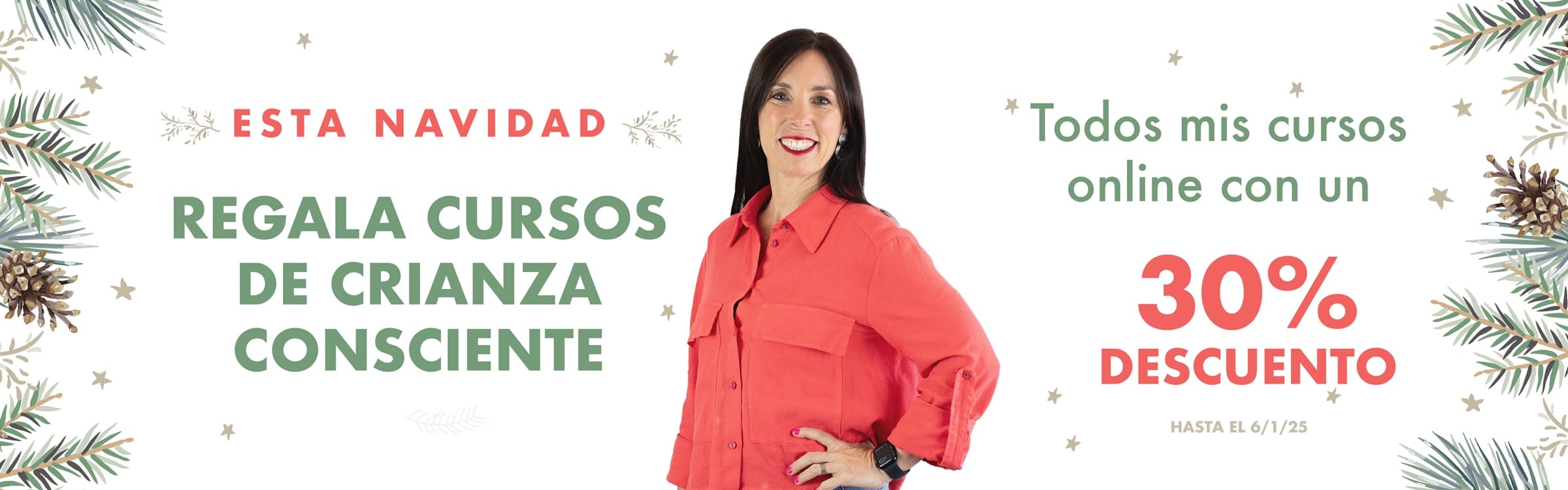 Descuento Especial de Navidad Cursos Míriam Tirado